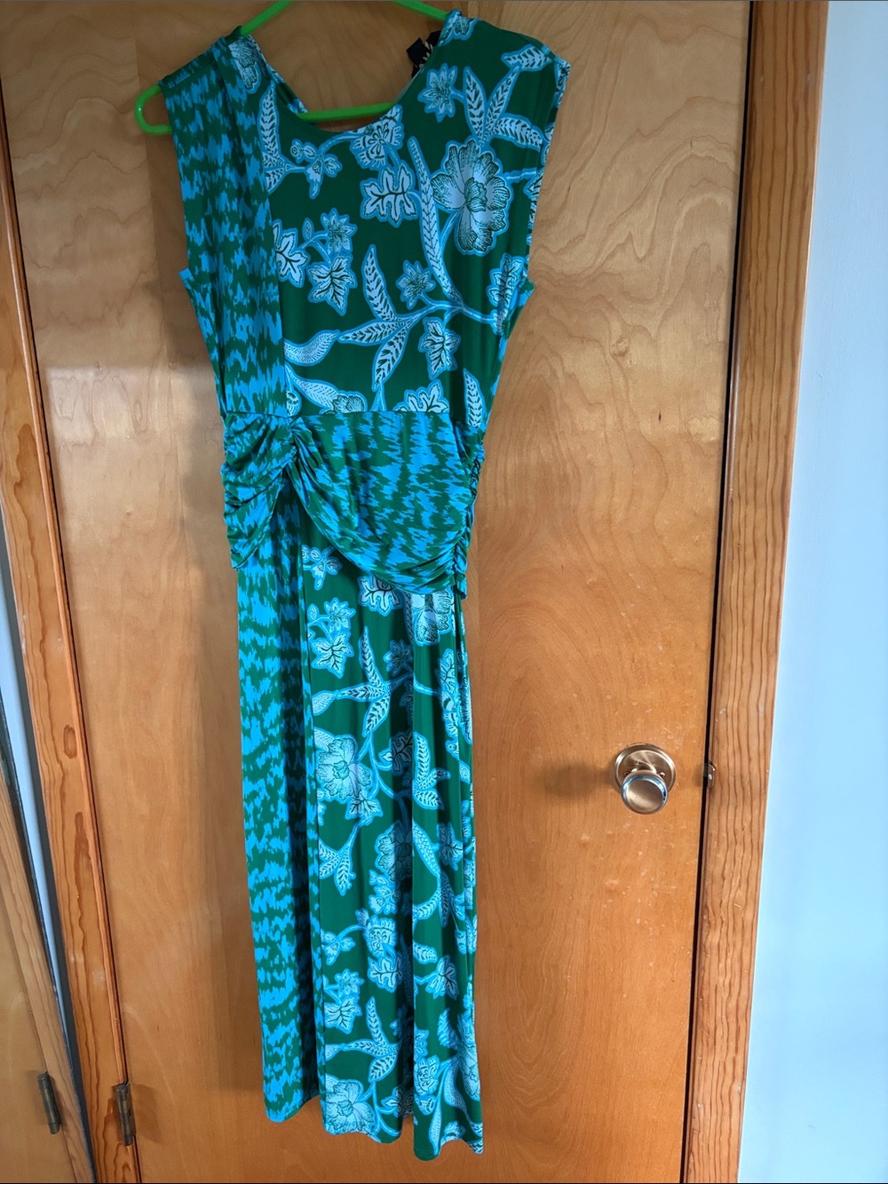 Long, light dress